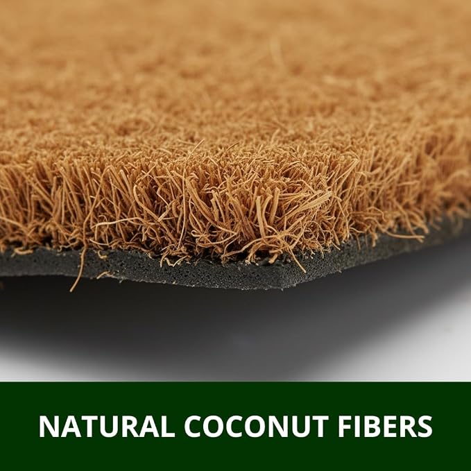Ecomills Coco Coir Doormat, 17 x 30 in, Vinyl Backing - Image 4