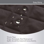 Easy-Going Reversible Couch Cover, 2 Cushion Sofa, Chocolate/Beige | Oversized - Image 5