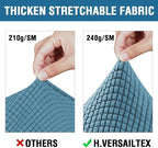 H.VERSAILTEX 4 Piece Stretch Sofa Covers - Image 3