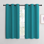 NICETOWN Room Darkening Curtains 48 inch Length 2 Panels, Thermal Insulated by NICETOWN