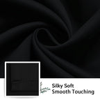 SimpleHome Black 100% Blackout Curtains Room Darkening Living Room 84 Inch | - Image 7