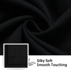 SimpleHome Black 100% Blackout Curtains Room Darkening Living Room 63 Inch | - Image 7