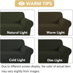 H.VERSAILTEX Stretch Couch Cover Loveseat Covers - Image 3