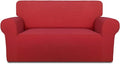 PureFit Stretch Loveseat Covers Fleece Couch Covers by PureFit
