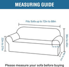 H.VERSAILTEX Stretch Sofa Covers Washable 3 Seat Couch Covers Sofa Slipcovers - Image 2