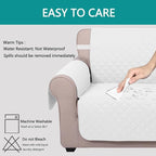 U-NICE HOME Reversible Sofa Cover Couch Cover - Image 5