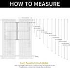 SpaceDresser Basic Rod Pocket Sheer Voile Window Curtain Panels Sage Green 1 - Image 9