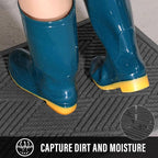 Sturdy Front Door Mat, Absorbent Muddy Dirt Resist Welcome Door Mats Outdoor - Image 3