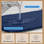 GORILLA GRIP Waterproof Traffic Guard Door Mat, Indoor and Outdoor Heavy Duty - Image 5