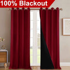 NICETOWN 100% Blackout Curtains - Image 2