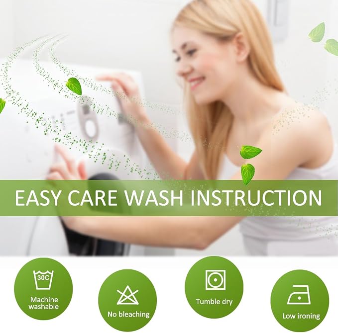 NICETOWN Silver Grey 100% Blackout Curtains 54 inches Long, Thermal Insulated - Image 8