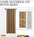 NICETOWN Blackout Curtains Window Draperies, 70 by 95 inches Long, Window - Image 5