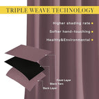 NICETOWN Patio Blackout Curtain Panels - Image 3