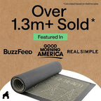 GORILLA GRIP 100% Waterproof All-Season WeatherMAX Doormat, US Designed Natural - Image 4