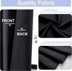 Simplebrand Ava Halloween Black Blackout Curtains - Image 3