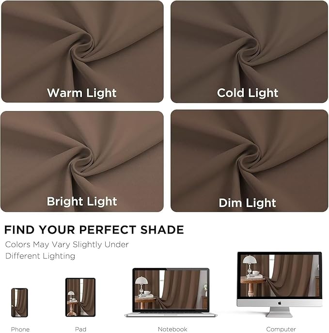 Joydeco Blackout Curtains 96 Inches Long - Image 6