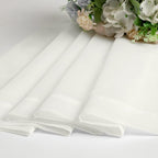 Simplebrand Ivory Sheer Curtains, 2 Panels Set - Image 6