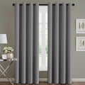 H.VERSAILTEX Three Pass Microfiber Blackout Thermal Insulated Grommet Panel by HVERSAILTEX