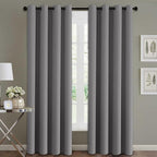H.VERSAILTEX Three Pass Microfiber Blackout Thermal Insulated Grommet Panel by HVERSAILTEX