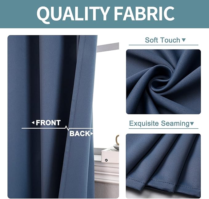 ChrisDowa Small Blackout Curtains - Image 4