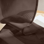 MIULEE Chocolate Sheer Curtains 84 Inches Long 4 Panels 42 x 84 Inches | Light - Image 7