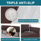 Turquoize 100% Waterproof Couch Cover Sofa Covers - Image 4