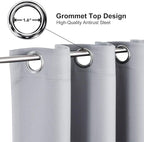 ChrisDowa Grommet Blackout Curtains - Image 2