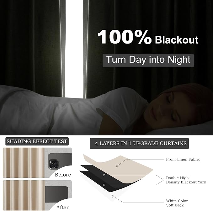 Extra Long 120 Inch Blackout Curtains - Image 6