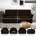 U-NICE HOME Stretch Couch Cover Slipcover - Image 3