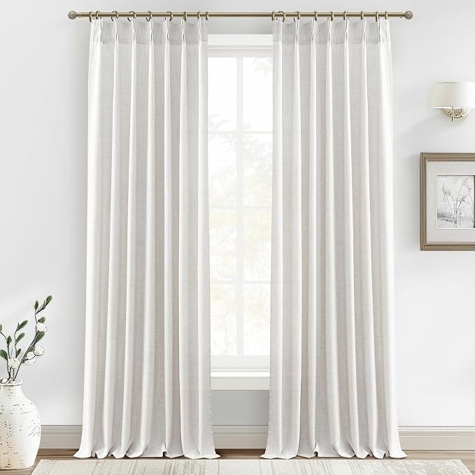 PleatedDrapes 102 Inch Long Curtains by PleatedDrapes