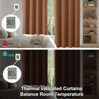 Simplebrand Ava Sun Baked Blackout Curtains - Image 6