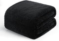 Exclusivo Mezcla Soft Waffle Fleece Bed Blanket King Size, Cozy Flannel by ExclusivoMezcla