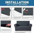 ZNSAYOTX 1 Piece Stretch Chair Cover - Image 4
