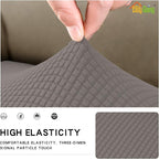 Easy-Going Stretch 1 Piece Loveseat Couch Cushion Cover - Image 3