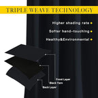 NICETOWN Patio Blackout Curtain Panels - Image 5