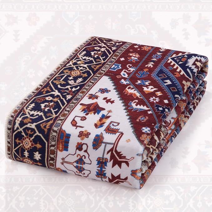SERISSA 5x7 Washable Non Slip Boho Area Rug - Image 7