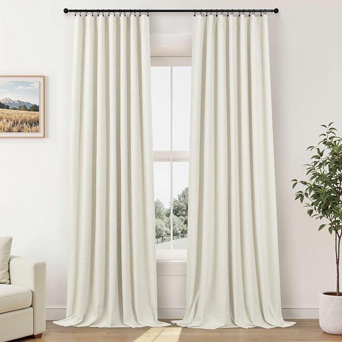 Drapes 92 Inch Length 2 Panels Set - Image 9