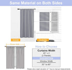 Simplebrand Ava Silver Grey Blackout Curtains - Image 8