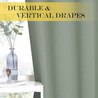 NICETOWN Blackout Kitchen Curtain 54 inches Long - Image 5