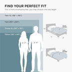 Bedsure Fleece Throw Blanket for Couch Light Blue - Image 9
