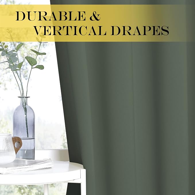 NICETOWN Blackout Curtain for Bedroom 78 inches Long - Image 5