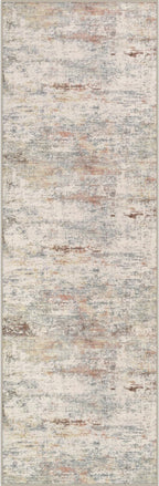 3x10 Washable Runner Rug：Modern Abstract Kitchen Soft Carpet Taupe | by FXRHLP