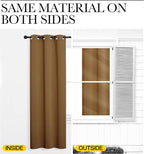 NICETOWN Sleek Blackout Curtains 72 inches Length - Image 6