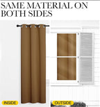 NICETOWN Sleek Blackout Curtains 40 inches Length - Image 6