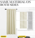 NICETOWN Blackout Curtains for Living Curtains, 2 Panels, 29 by 30, Room - Image 5