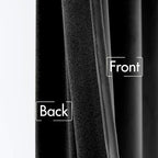MIULEE Black Velvet Curtains 52x96 inches 2 Panels Luxury Blackout Curtains | - Image 6