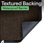 GORILLA GRIP Waterproof Traffic Guard Door Mat, 2 Pack, Indoor Outdoor Heavy - Image 6