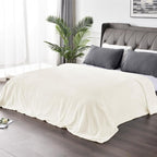 BEDELITE 3D Ribbed Jacquard Cream Blankets Queen Size - Image 6