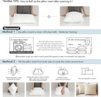 MIULEE 16x36 Inch Throw Pillow Insert - Image 6