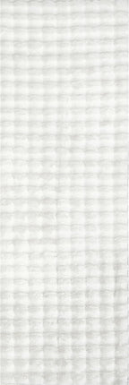 nuLOOM Jeni Off White Checkered Washable Runner Rug, Off White - Image 5